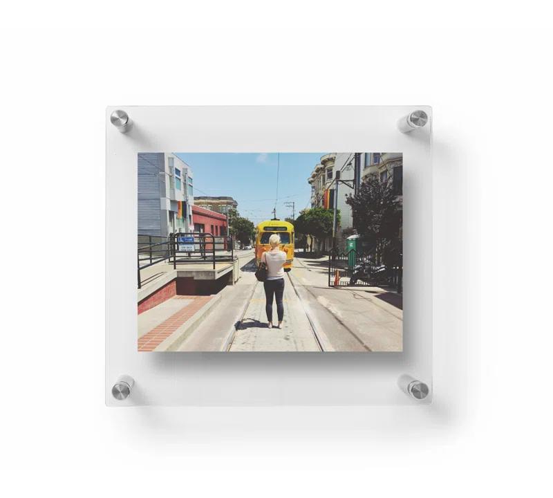 Double Panel Floating Acrylic Picture Frame