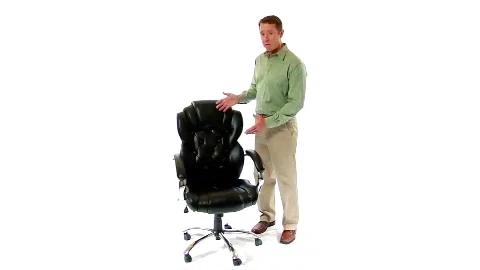 Flash Furniture Trudy High Back Transitional Style LeatherSoft Executive Swivel Office Chair