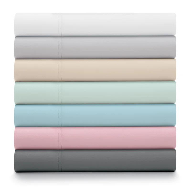 Luxe Cotton Percale Crisp and Cool Sheet Set