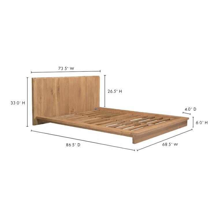 Siegel Platform Bed - Natural / Queen