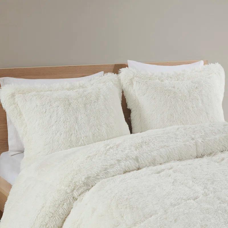 Intelligent Design Malea Shaggy Faux Fur Comforter Mini Set