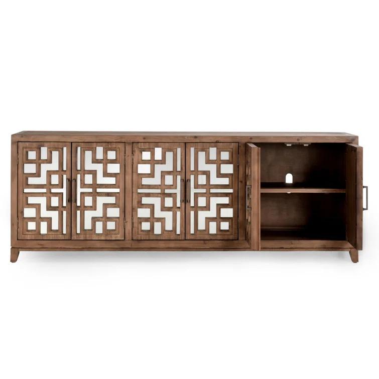 Classic Home Arley Reclaimed Pine 6 Door Sideboard