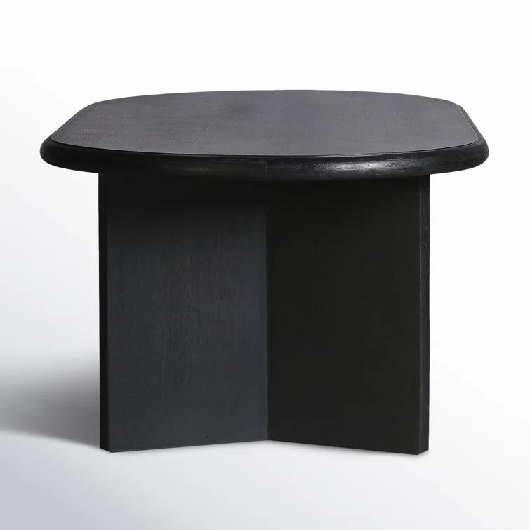 Joss & Main Brix Solid Wood Coffee Table