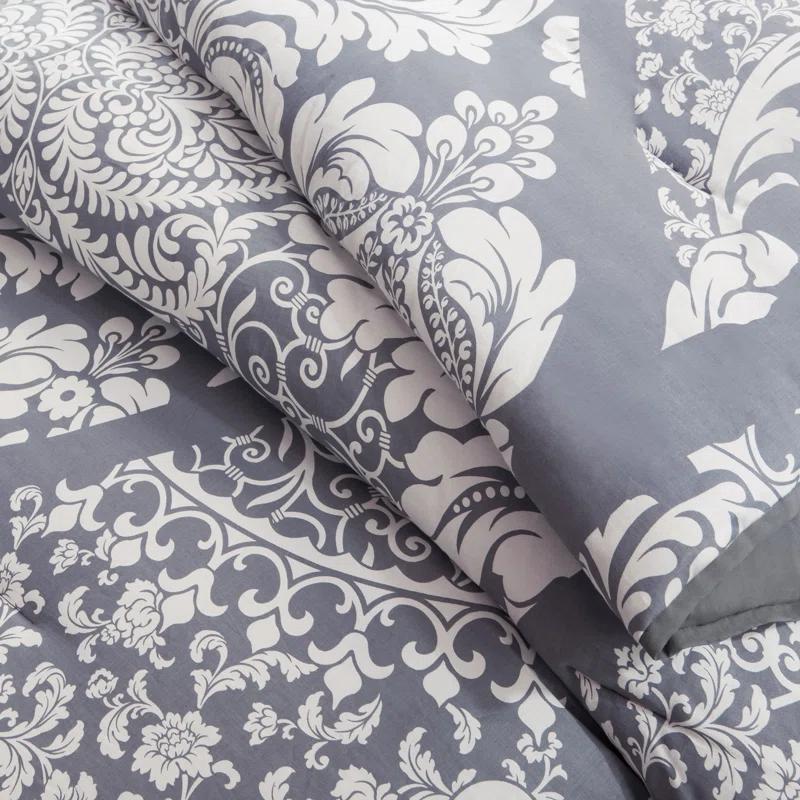Madison Park Vienna 7 Piece Cotton Printed Comforter Set