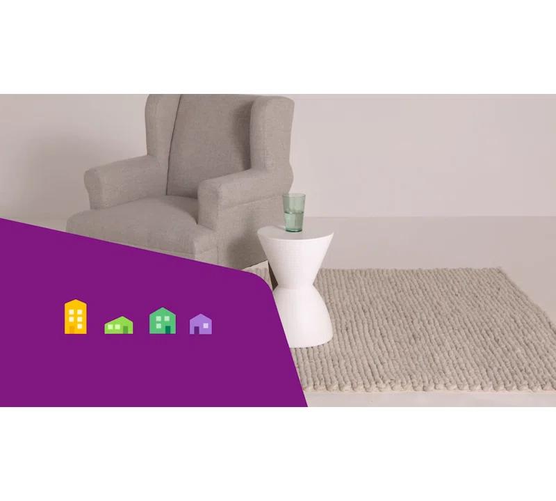 AllModern Durant Reversible Drum End Table with Storage – No Assembly Lightweight Accent Side Table for Indoor & Outdoor Use