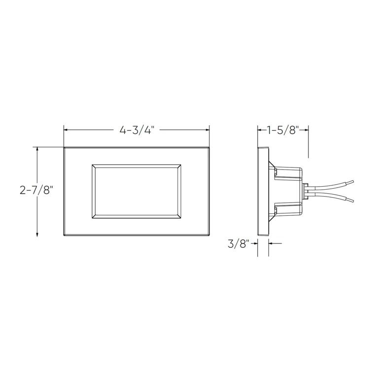 DALS Lighting Ascend Integrated LED Metal Step Light