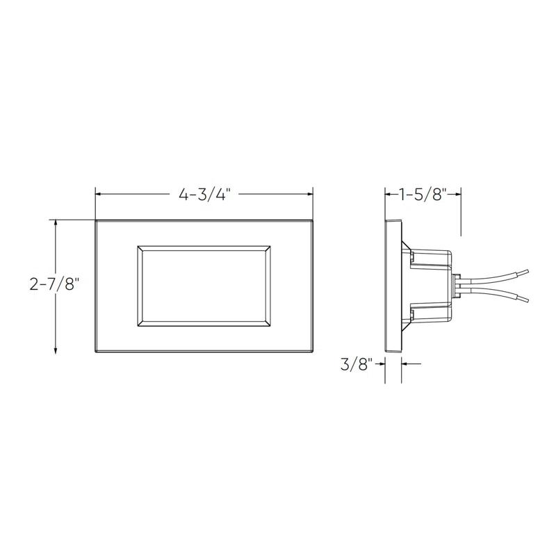 DALS Lighting Ascend Integrated LED Metal Step Light