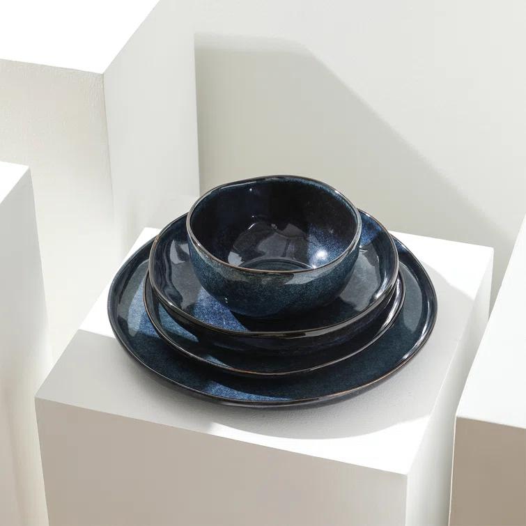 Stone Lain Mirella 4-Piece Pasta Bowl Set Stoneware (Set of 4)