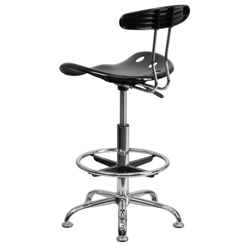 Flash Furniture Monroe Adjustable Height Swivel Bar Stool