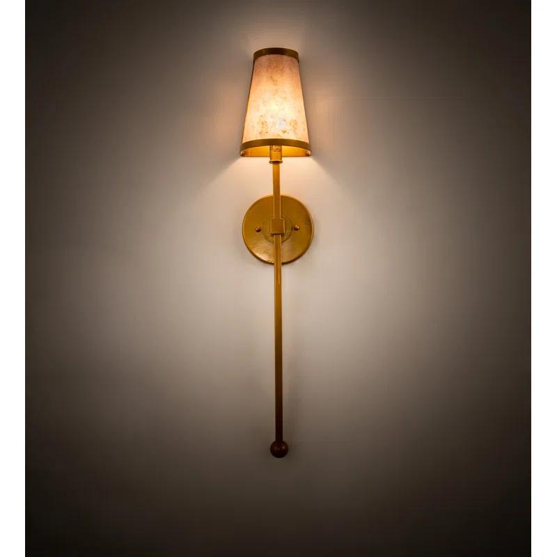 2nd Ave Lighting Verheven Steel Wallchiere