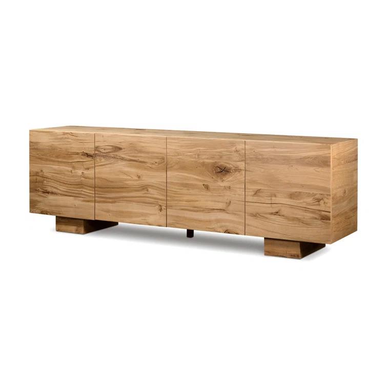 Mariana 94.5" Light Oak Buffet Sideboard