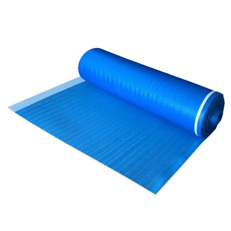 Dekorman Dekorman 3mm Sound and Moisture Barrier Blue Foam Underlayment for Laminate and Wood Flooring (200 sq.ft./roll)