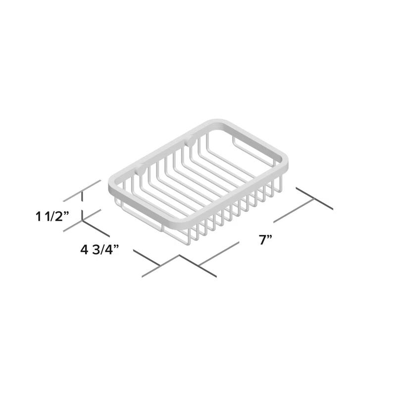 Bathroom Butler 9100 Series Hanging Stainless Steel Bath Caddy