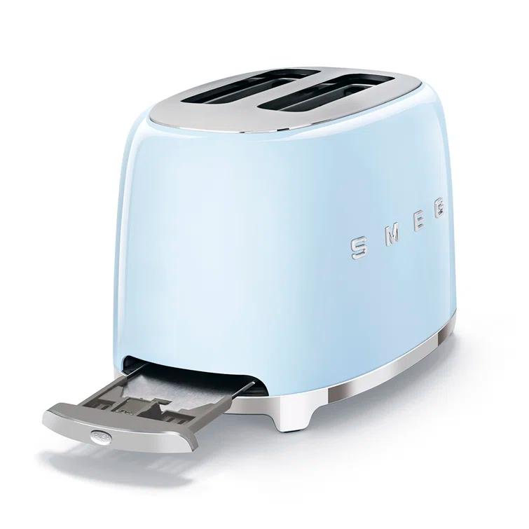 SMEG Pastel Blue 2-Slice Toaster
