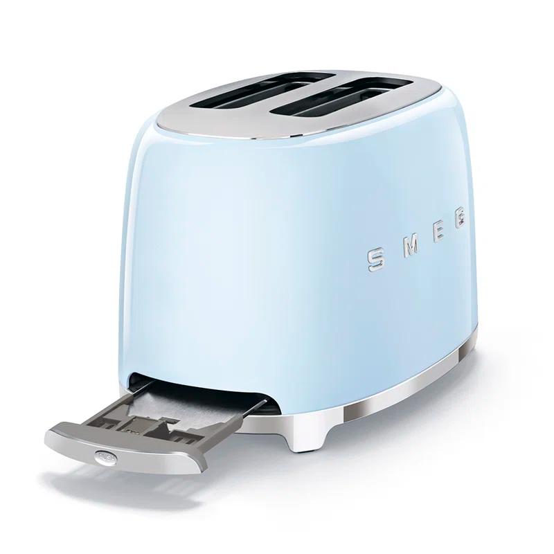 SMEG Pastel Blue 2-Slice Toaster