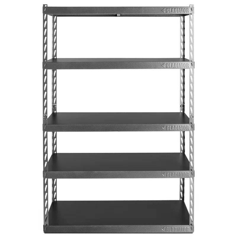 48" Wide EZ Connect Rack With Five Deep Shelves