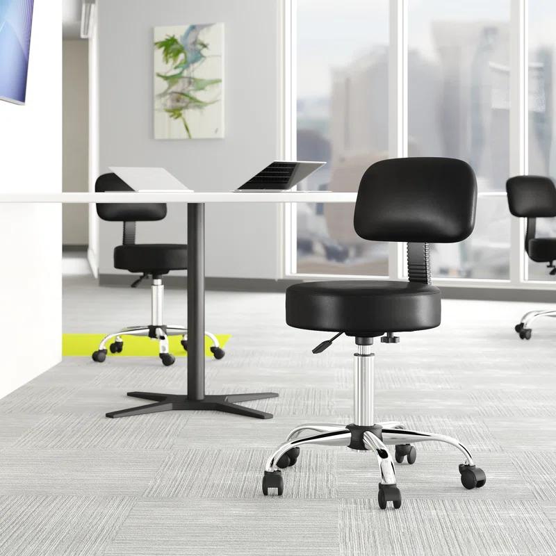 Boss Office Products Vinyl Drafting Chair