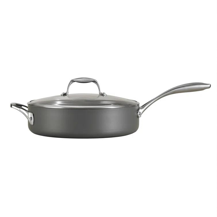 Tramontina Tramontina 5.5 Qt Hard Anodized Aluminum Covered Deep Sauté Pan