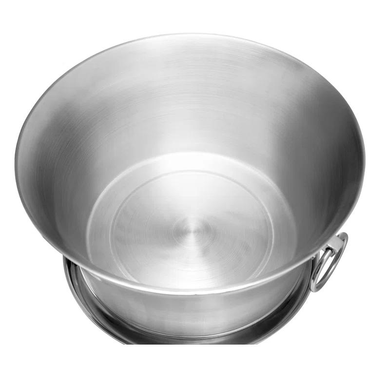 BirdRock Home Stainless Steel Bucket Stand