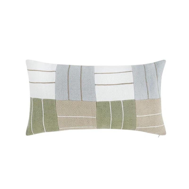 Villa by Classic Home Niya Linen Blend Multicolor Throw Pillow