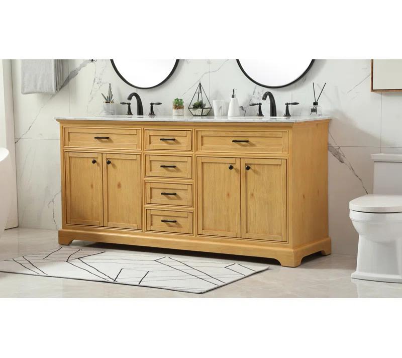 Lark Manor™ 72 Inch Double Jabahri in Driftwood