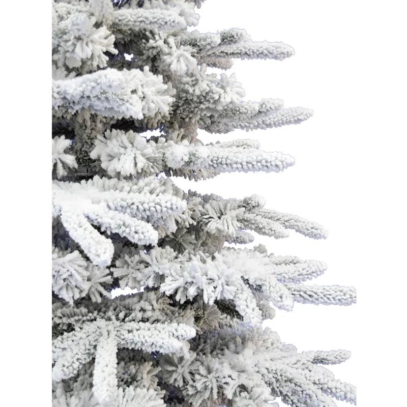 Fraser Hill Farm Fraser Hill Farm Unlit Snow Flocked Pine Valley Flocked Christmas Tree