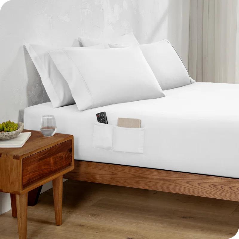 Bare Home Dual Pocket Fitted Sheet