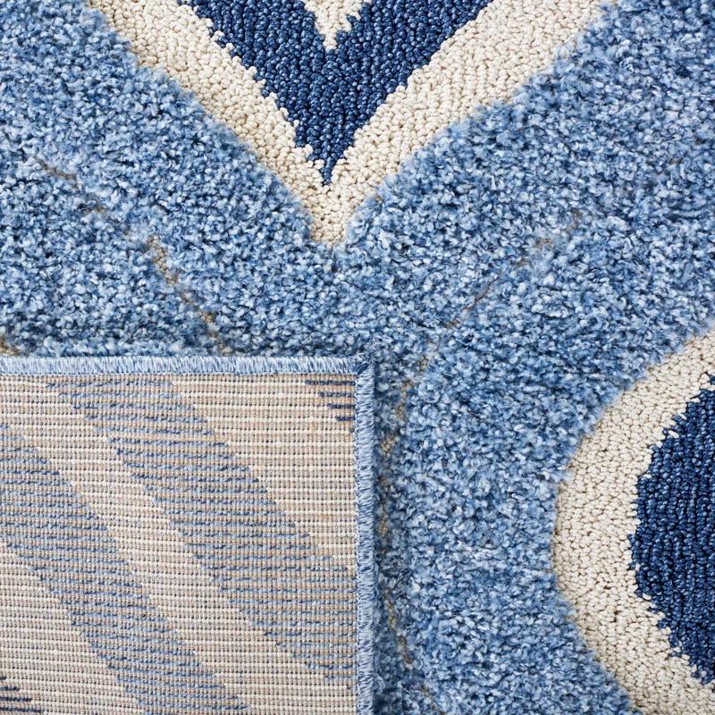 George Oliver Florida Shag Performance Geometric Rug