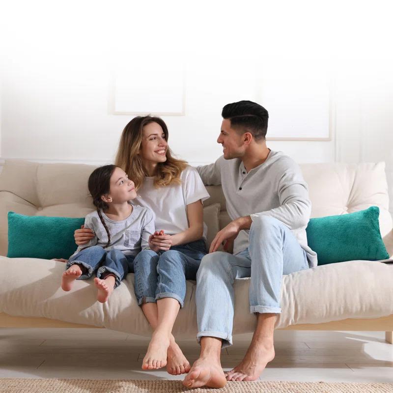 Cheer Collection Reversible Throw Pillow (Set of 2)