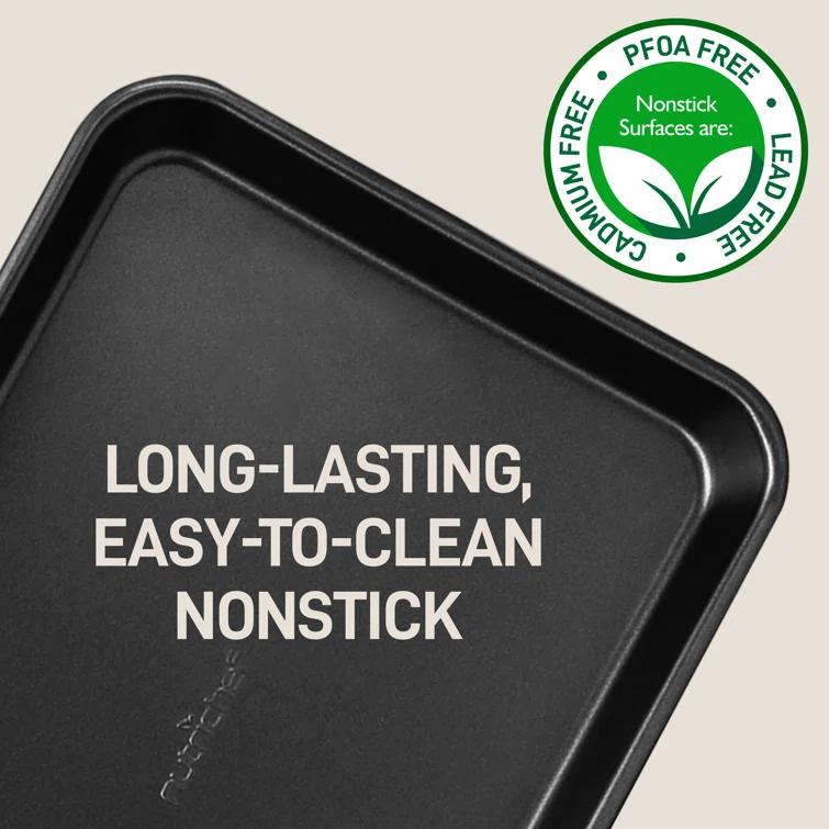 NutriChef NutriChef Non-Stick Steel 2 Piece Baking Sheet Set
