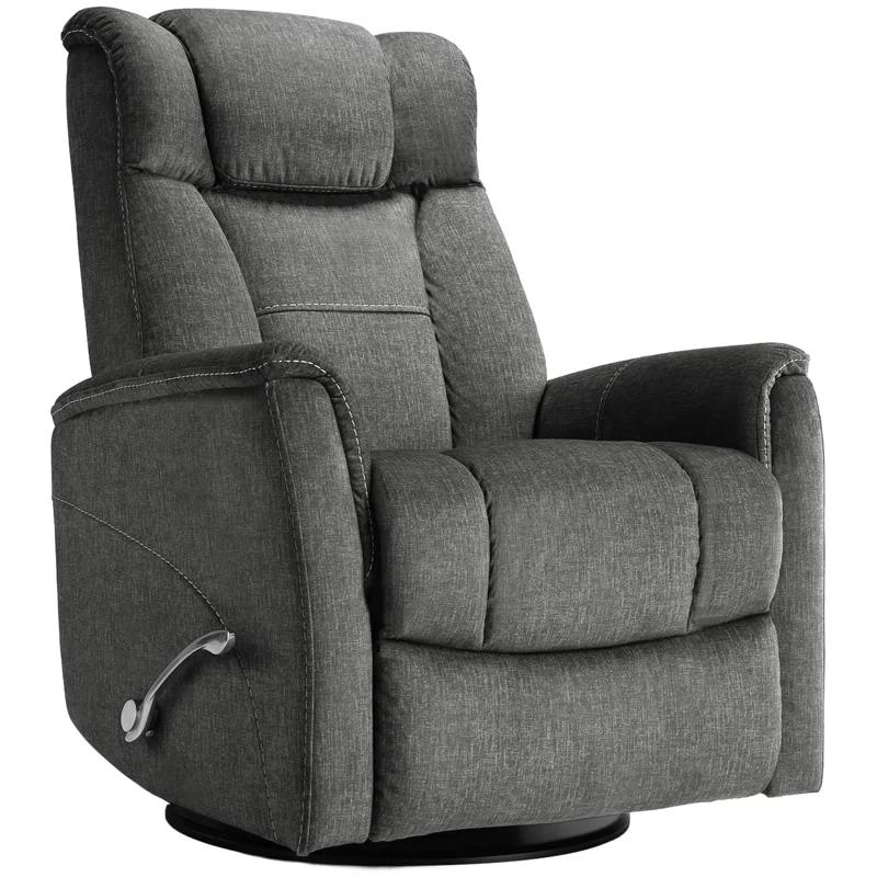 Latitude Run® Robeline 32.2" Wide Modern Upholstered Manual Rocker Recliner