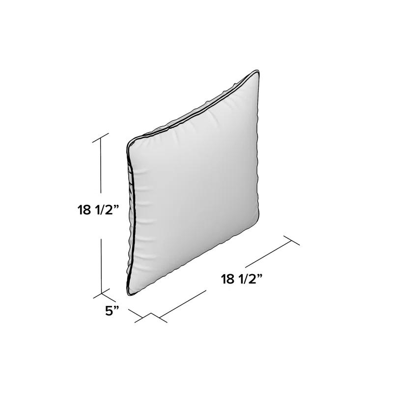 Pillow Perfect Striped Indoor/Outdoor Reversible Throw Pillow (Set of 2)