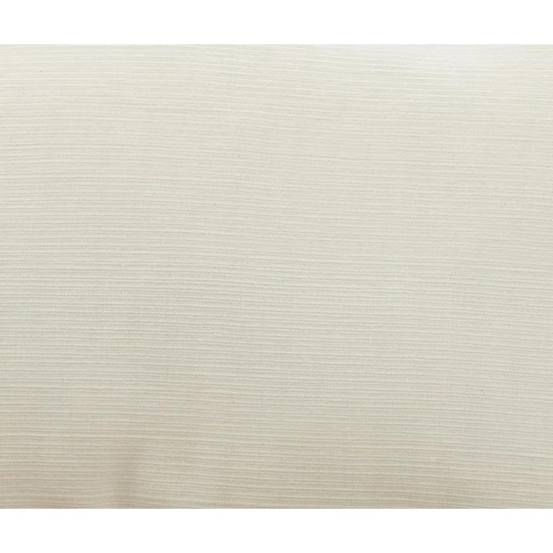 Saro Mabel Collection Tassels Cotton Throw Pillow