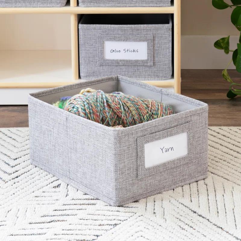 EdQ Essentials Bin Cubby Storage Organizer