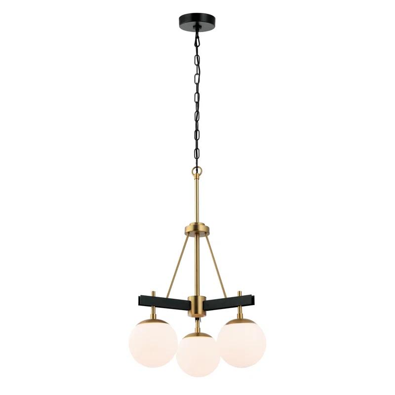 Allie 3 - Light Dimmable Globe Chandelier