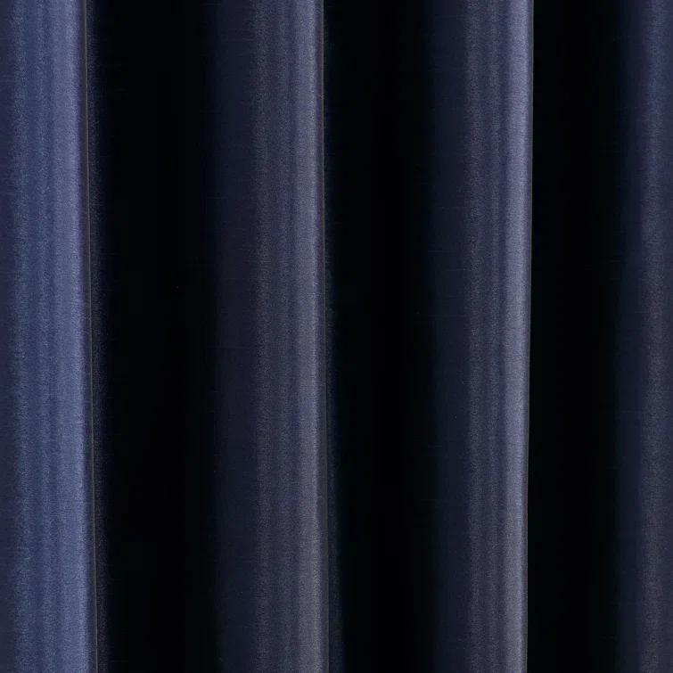 Lush Decor Polyester Blackout Curtain Single Panel