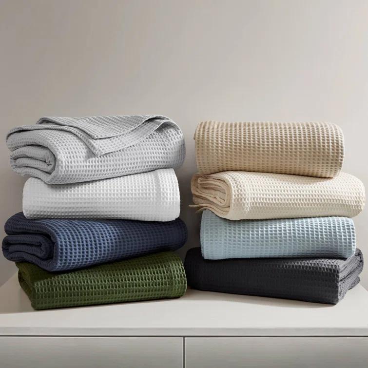 Waffle Weave Cotton Blanket