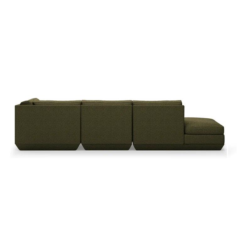 Gus* Modern Podium Modular 4 PC Lounge Sectional B