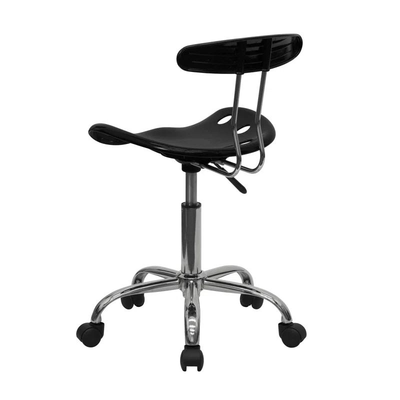 Flash Furniture Bonavant Adjustable Swivel Chair for Desk and Office with Tractor Seat