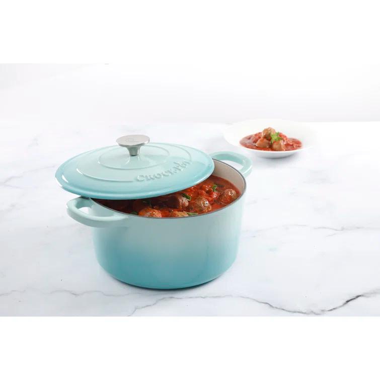 Crock-pot Crock-Pot Artisan 7 Quarts Enameled Cast Iron Dutch Oven