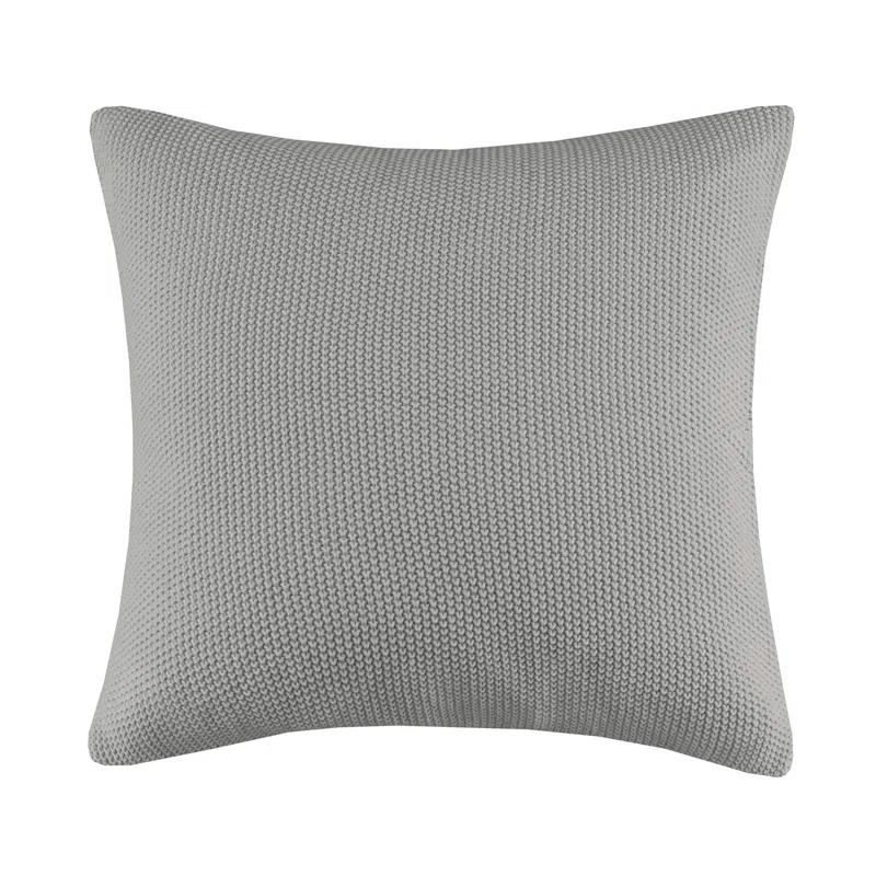 INK+IVY Tino Knit Square Euro Pillow Sham