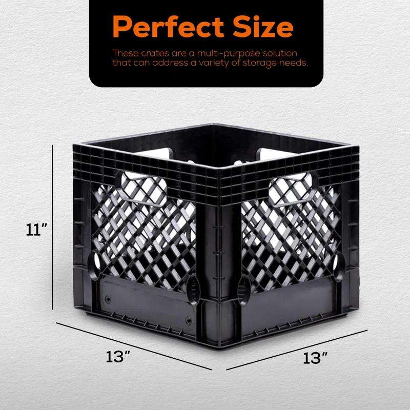Juggernaut Storage Juggernaut Storage Crate for Office Storage & Classroom Organization, 2-Pack