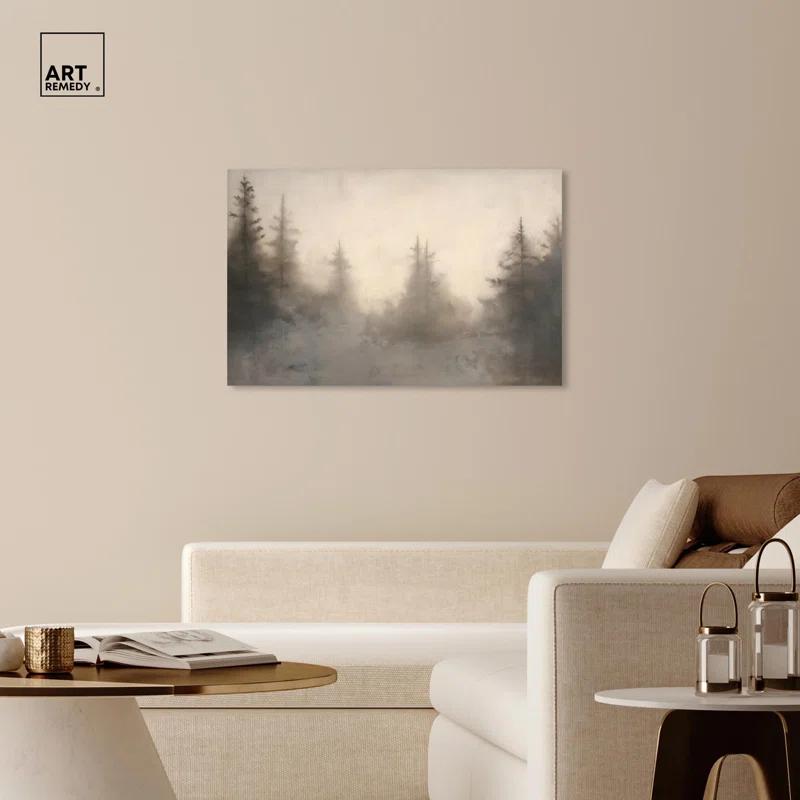Art Remedy Forest's Breath Canvas Vintage Art Prints by Art Remedy