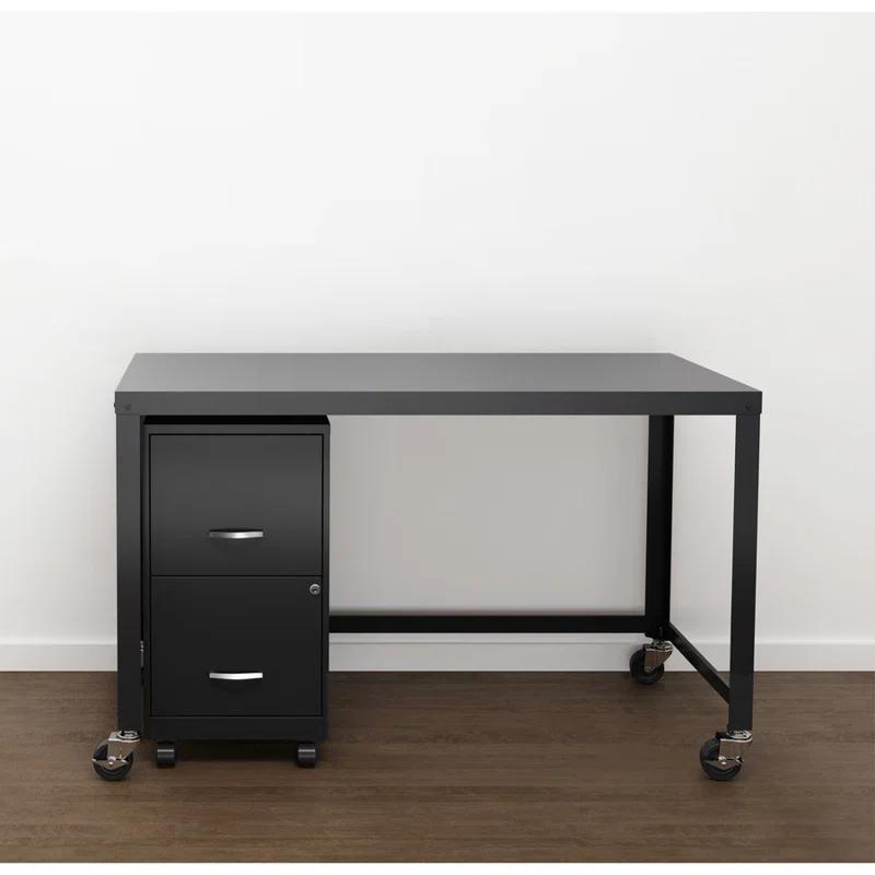 Lorell Soho Mobile 2-Drawer File Cabinet