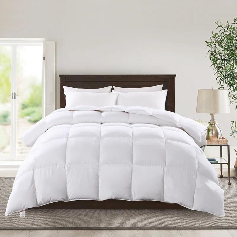 Alwyn Home Twin 600in³/oz Fill Power Winter Goose Down Comforter
