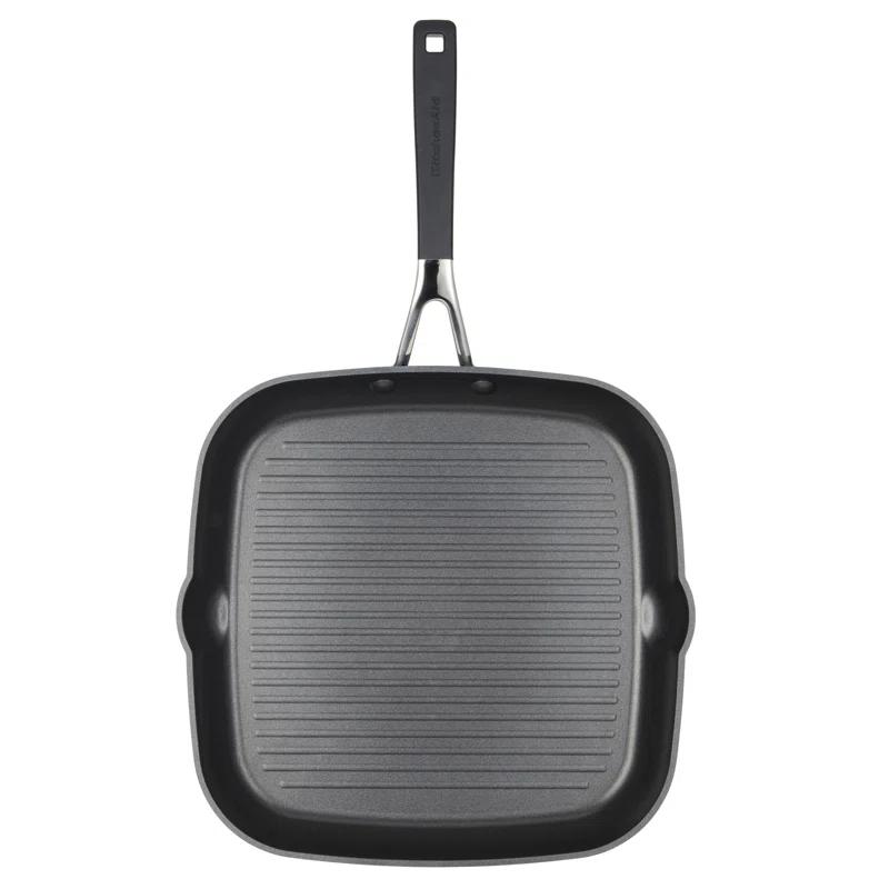KitchenAid® KitchenAid Hard Anodized Nonstick Cookware Pots and Pans Set, 4 Piece, Onyx Black
