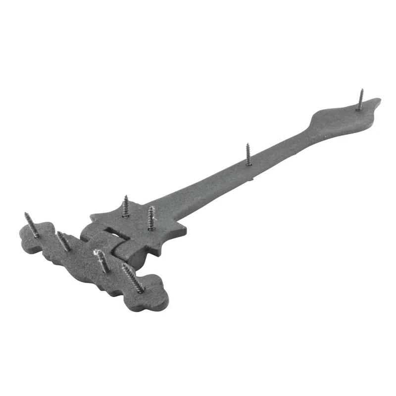 Doors Spear Tip Wrought Iron Strap Hinge
