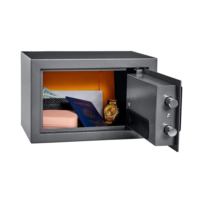 Stalwart Stalwart Digital Safe Box - Lock Box Protects Money, Jewelry, Passports - For Home or Office