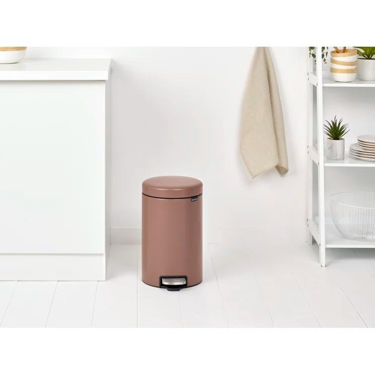Brabantia Newicon Step On Trash Can, 3.2 Gallon (12 Liter)