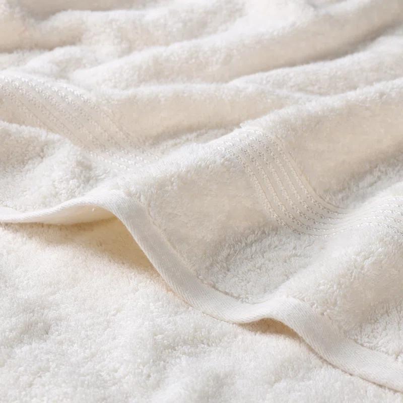 Superior Heritage Certified Egyptian Cotton Plush Absorbent Luxury Bath Towel (Set of 2)